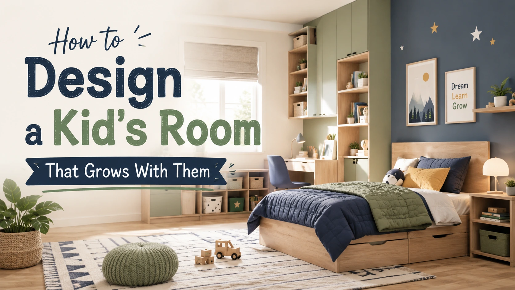 How to Design a Kid's Room That Grows With Them - Blogs